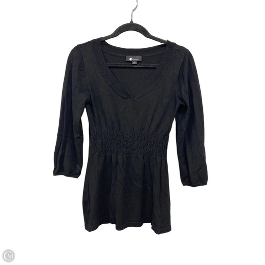 Sweater By Ab Studio In Black, Size: S