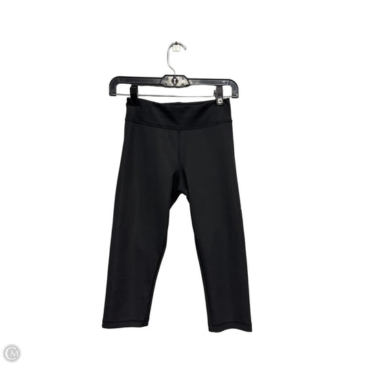 Athletic Capris By Adidas In Black, Size: Xs