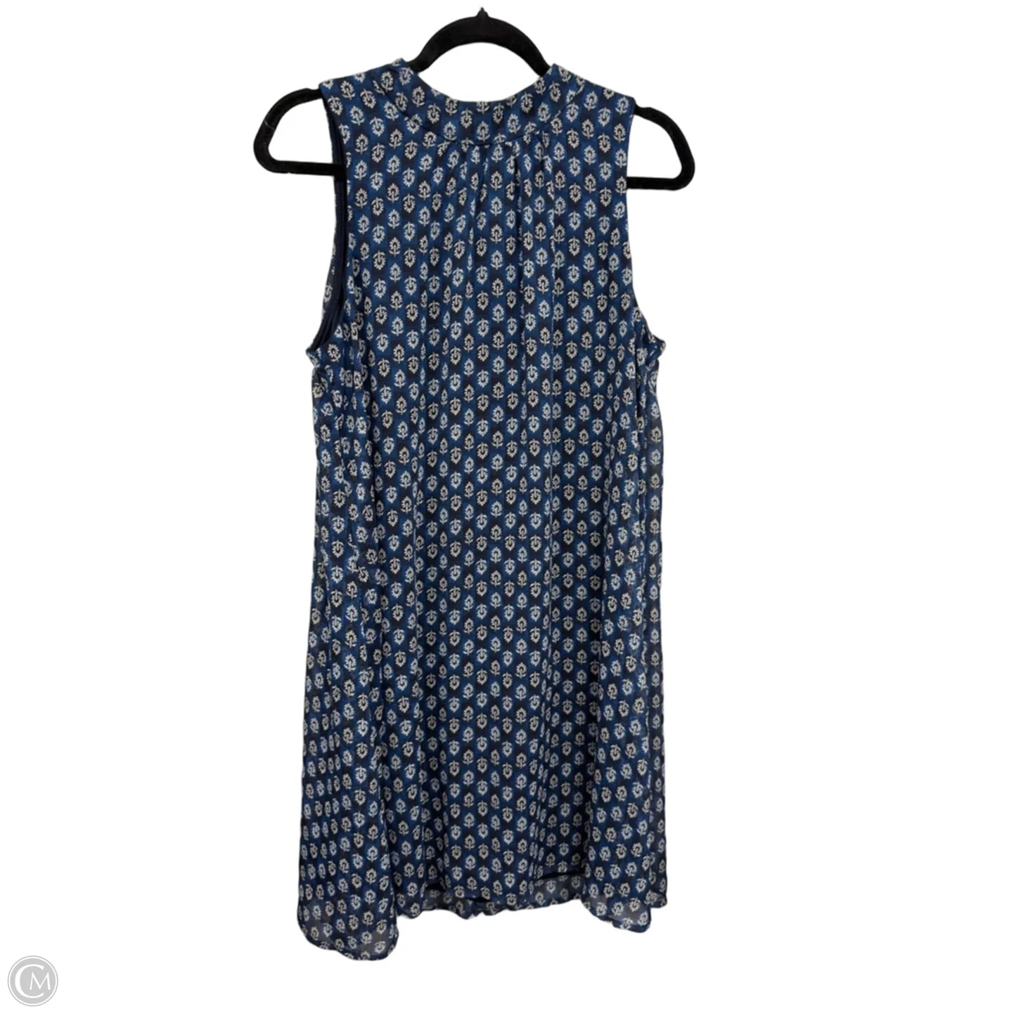 Dress Casual Short By Tommy Hilfiger In Blue & Cream, Size: 12