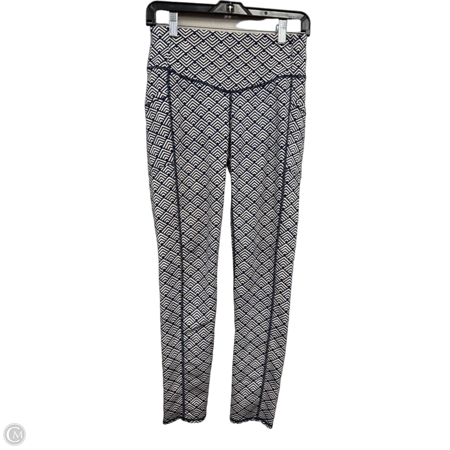 Athletic Leggings By J Mclaughlin In Blue & White, Size: S