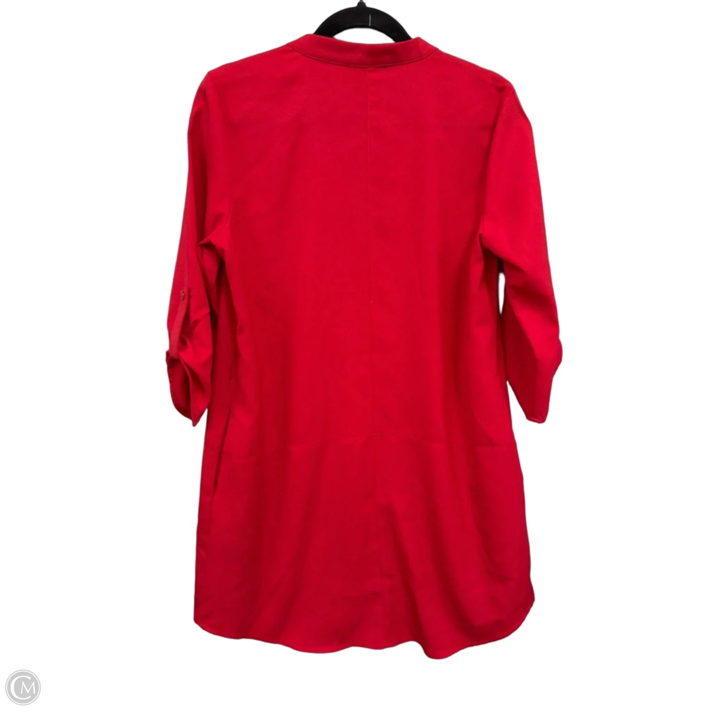 Dress Casual Short By Clothes Mentor In Red, Size: L