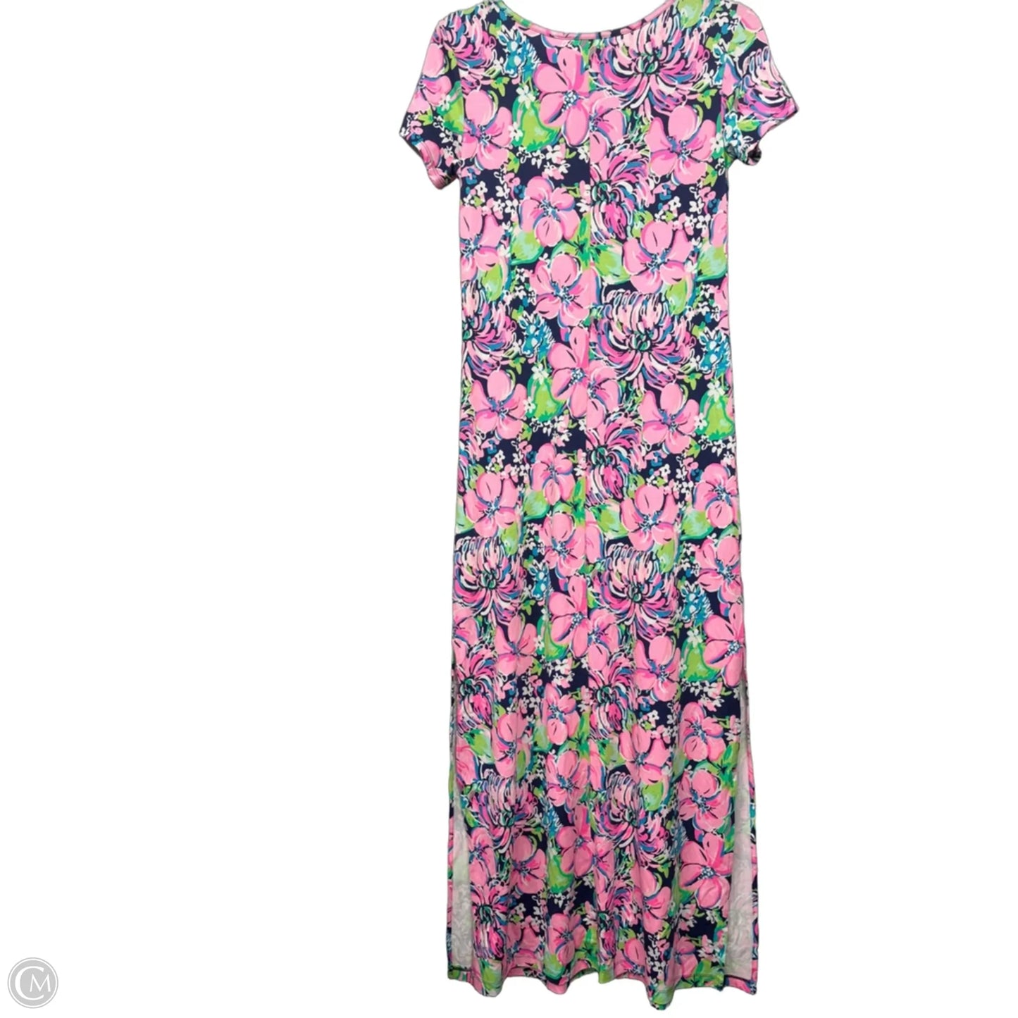 Dress Designer By Lilly Pulitzer In Green & Pink, Size: Xs