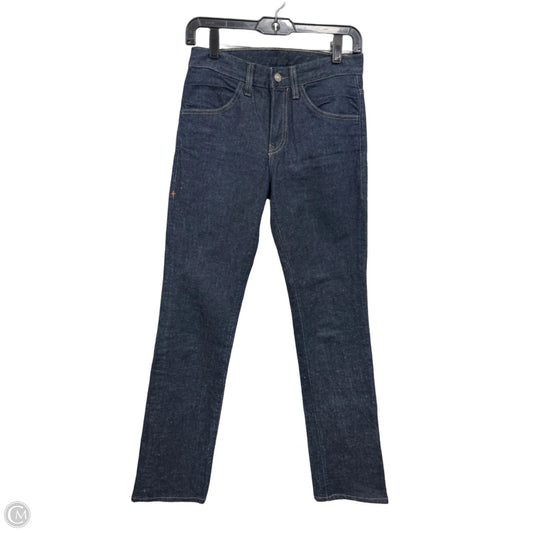Jeans Straight By Clothes Mentor In Blue Denim, Size: 2