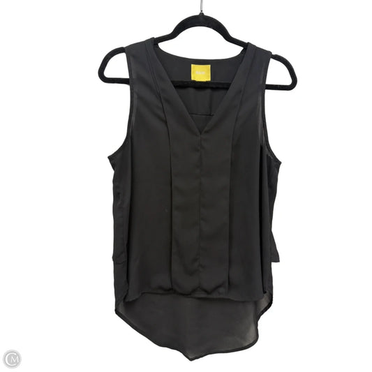 Blouse Sleeveless By Maeve In Black, Size: 6