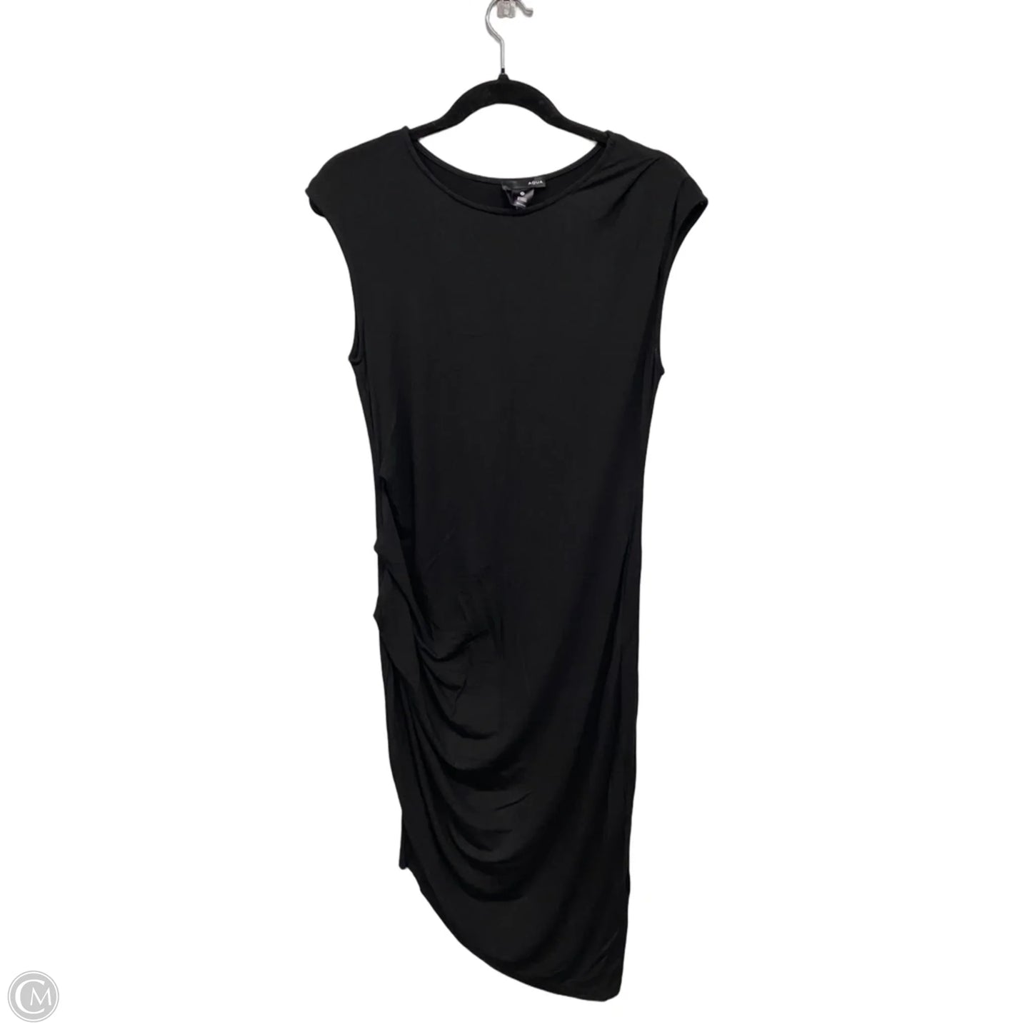 Dress Casual Midi By Aqua In Black, Size: M