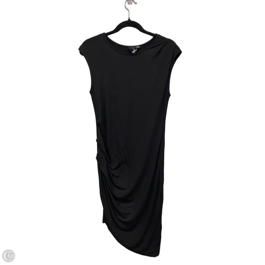 Dress Casual Midi By Aqua In Black, Size: M