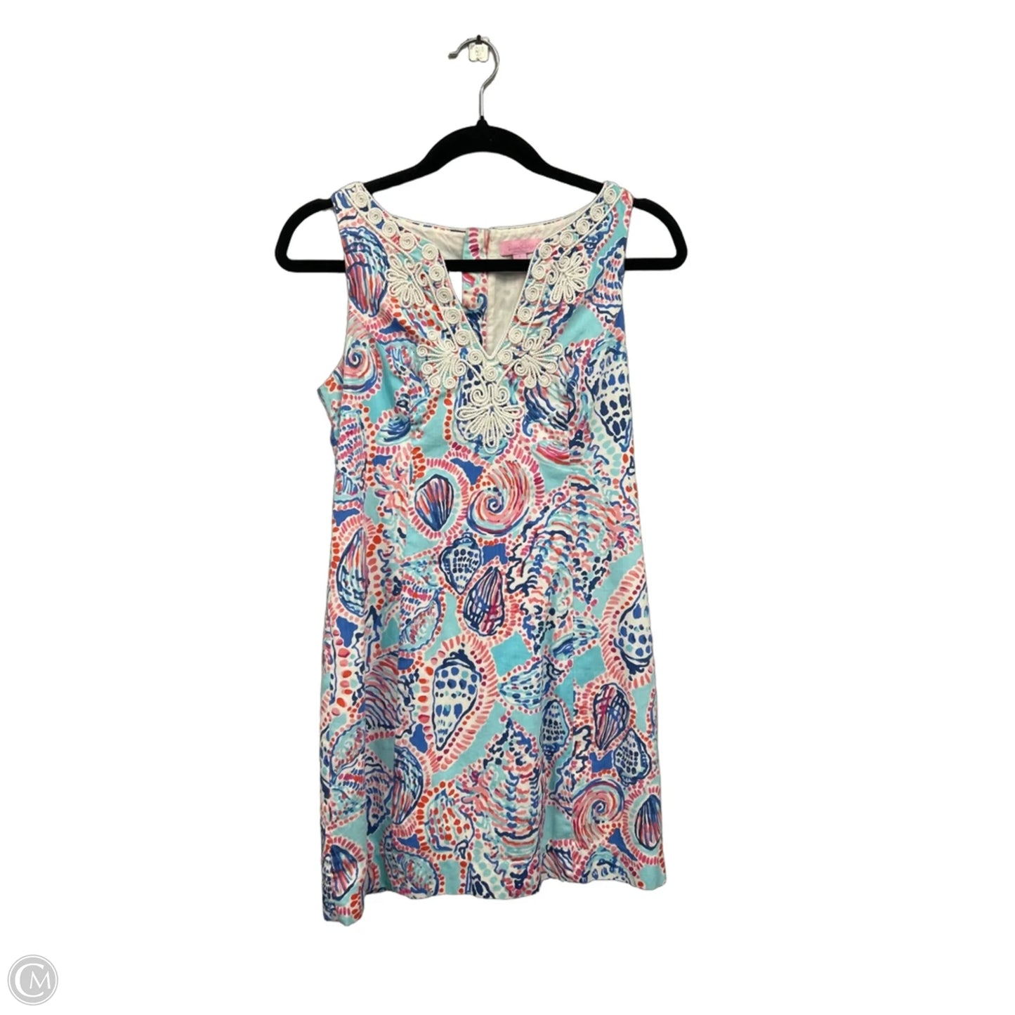 Dress Designer By Lilly Pulitzer In Blue & Pink, Size: 2