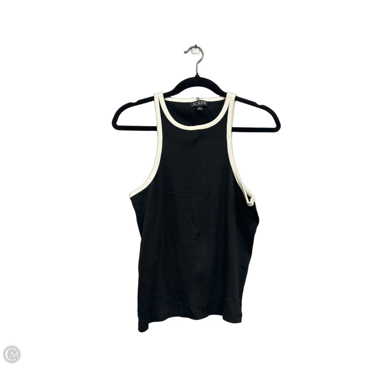 Top Sleeveless By J. Crew In Black & White, Size: L