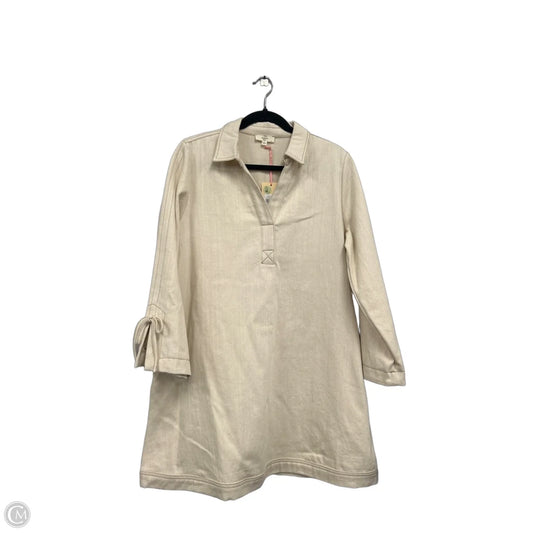 Dress Casual Short By Entro In Cream Denim, Size: L