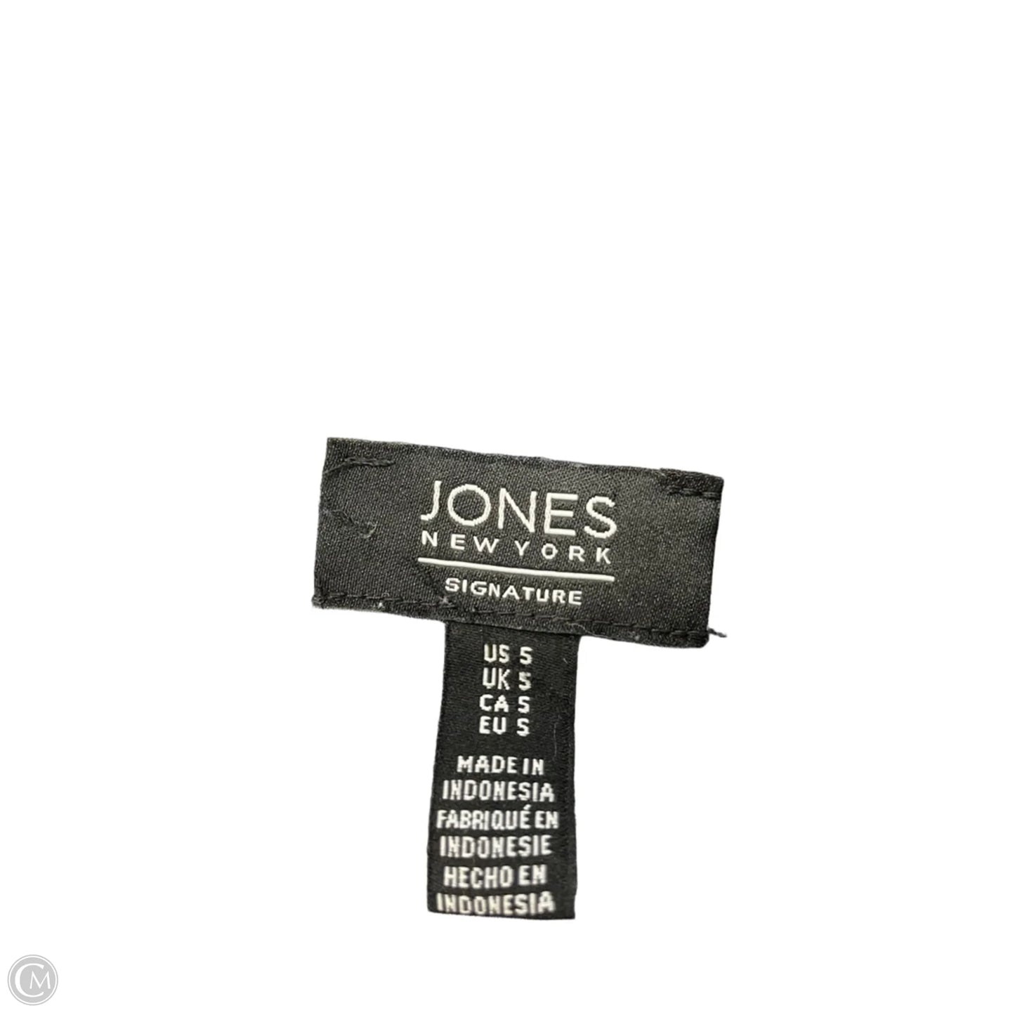 Top Short Sleeve By Jones New York In Blue & Brown, Size: S