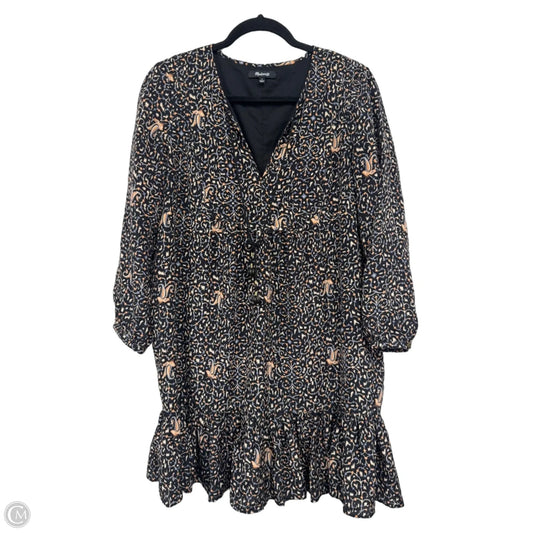 Dress Casual Short By Madewell In Black & Cream, Size: 4