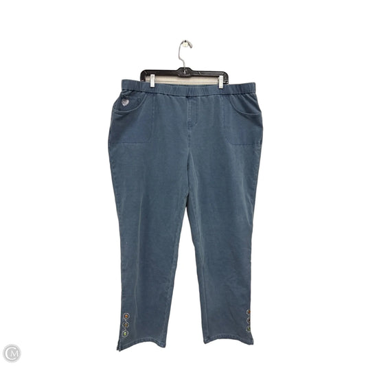 Pants Other By Quaker Factory In Blue, Size: 2x