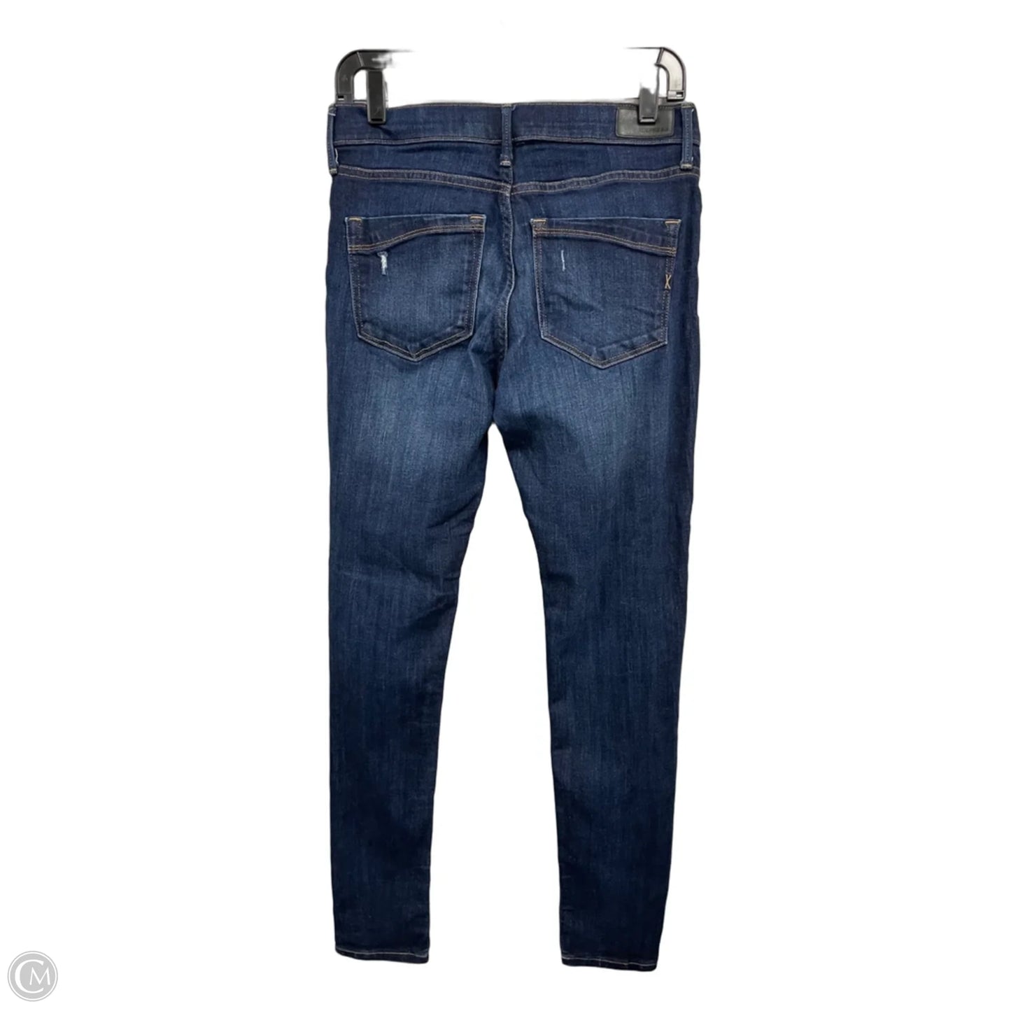 Jeans Skinny By Express In Blue, Size: 4