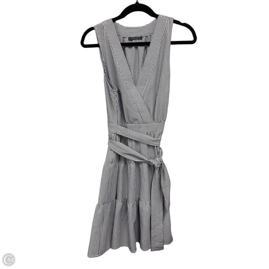 Dress Casual Midi By Tommy Hilfiger In Blue & White, Size: 10