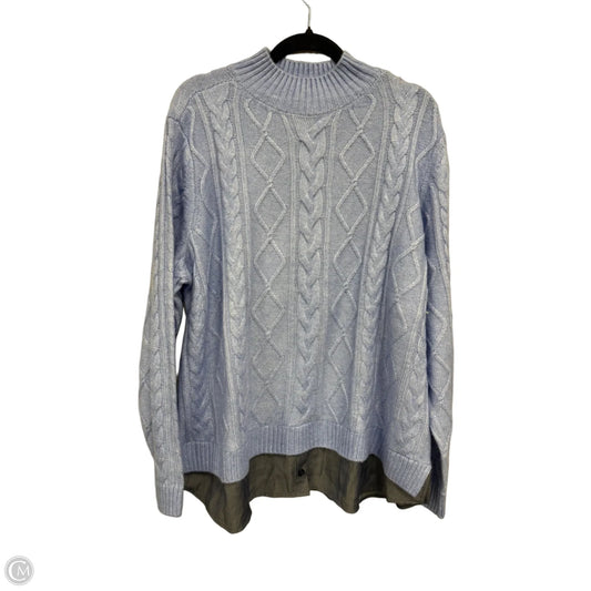 Sweater By Joan Rivers In Blue, Size: 2x