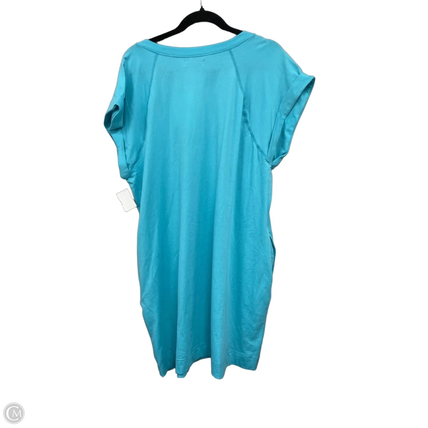 Dress Casual Midi By Clothes Mentor In Blue, Size: 3x