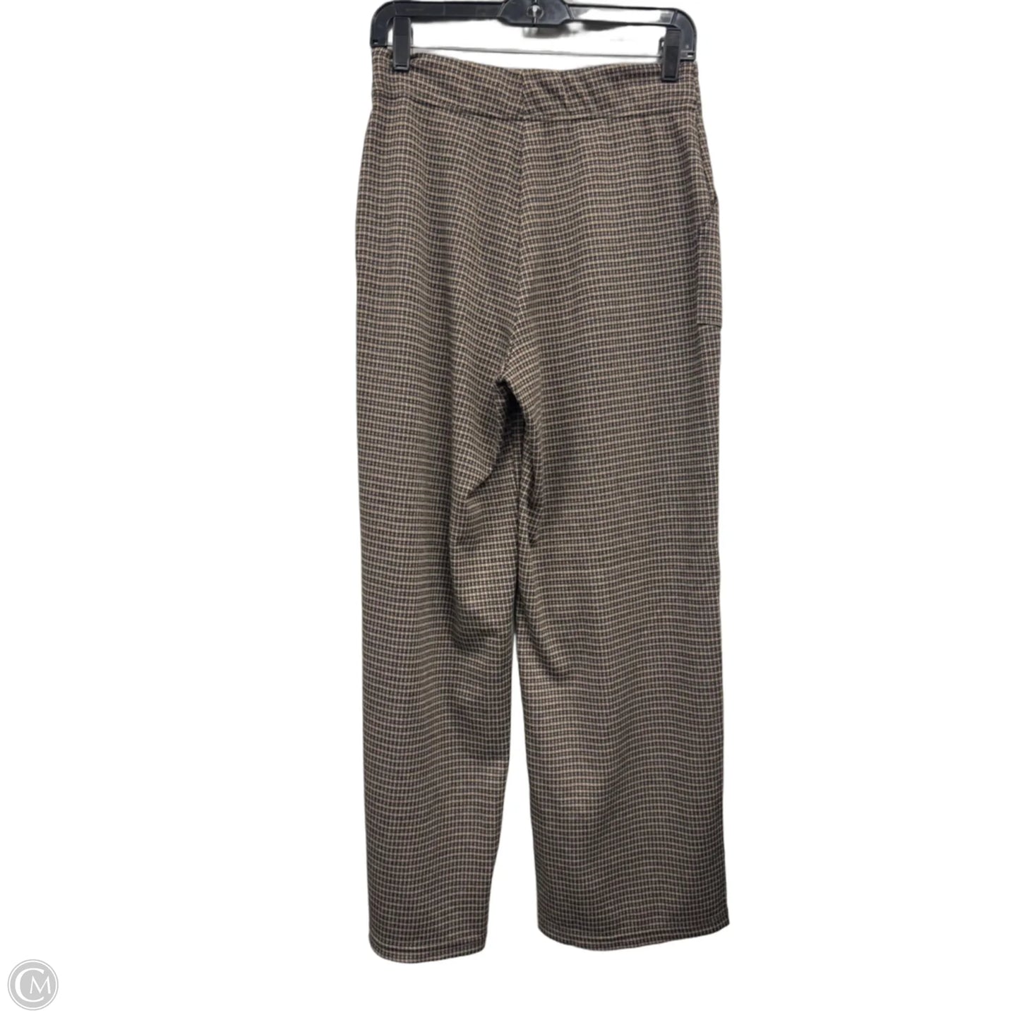 Pants Wide Leg By Max Studio In Black & Cream, Size: S
