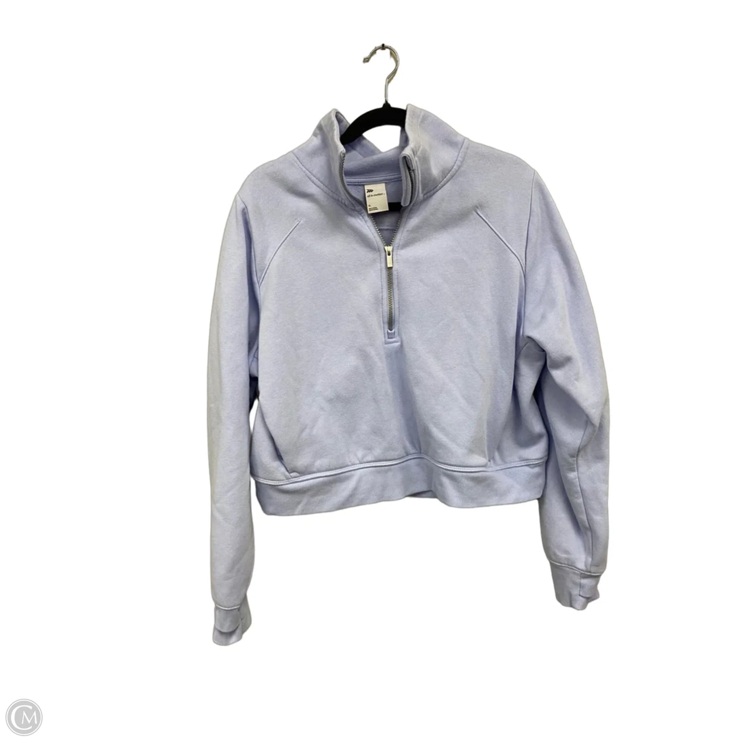 Athletic Sweatshirt Collar By All In Motion In Purple, Size: Xl
