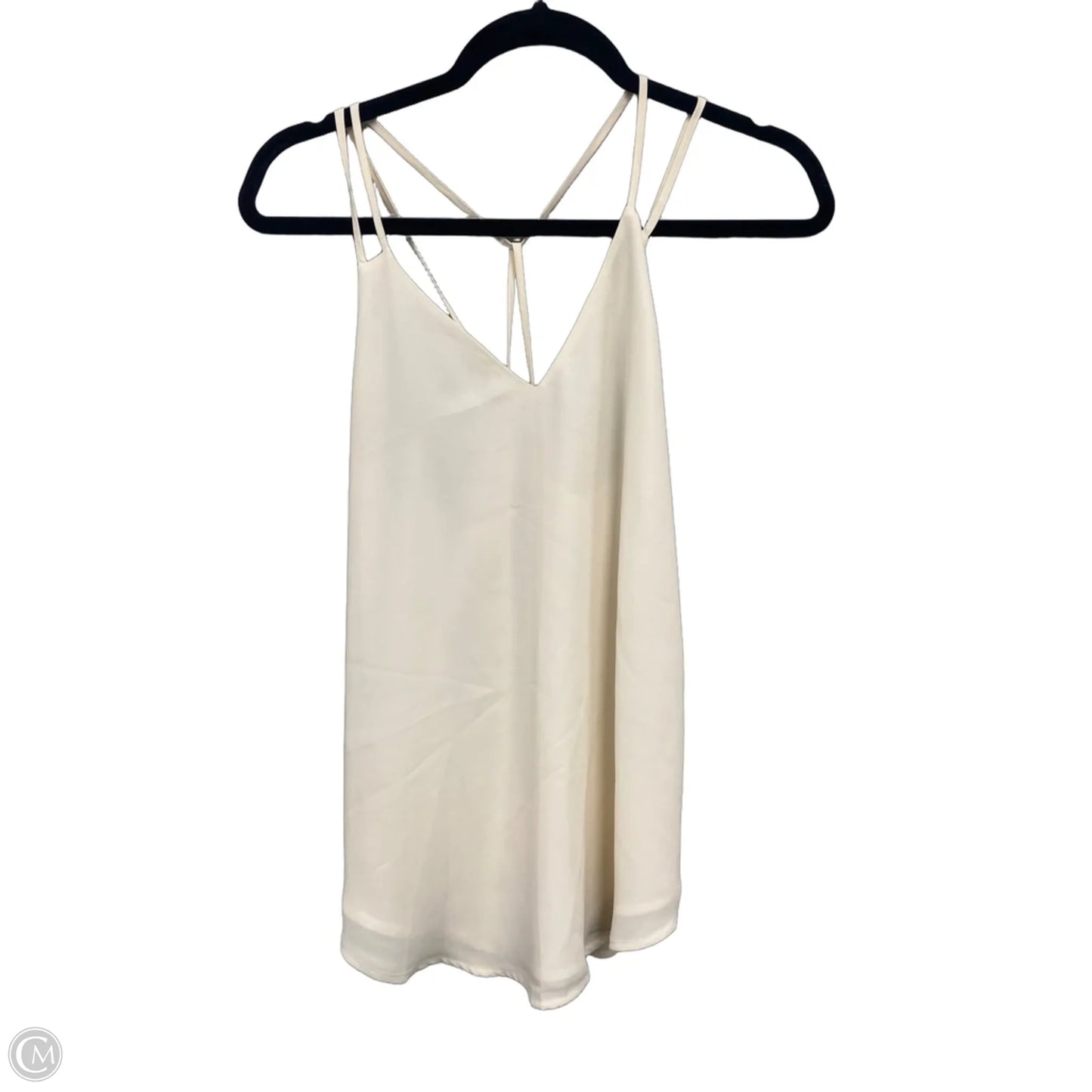 Blouse Sleeveless By Loft In Cream, Size: Xs