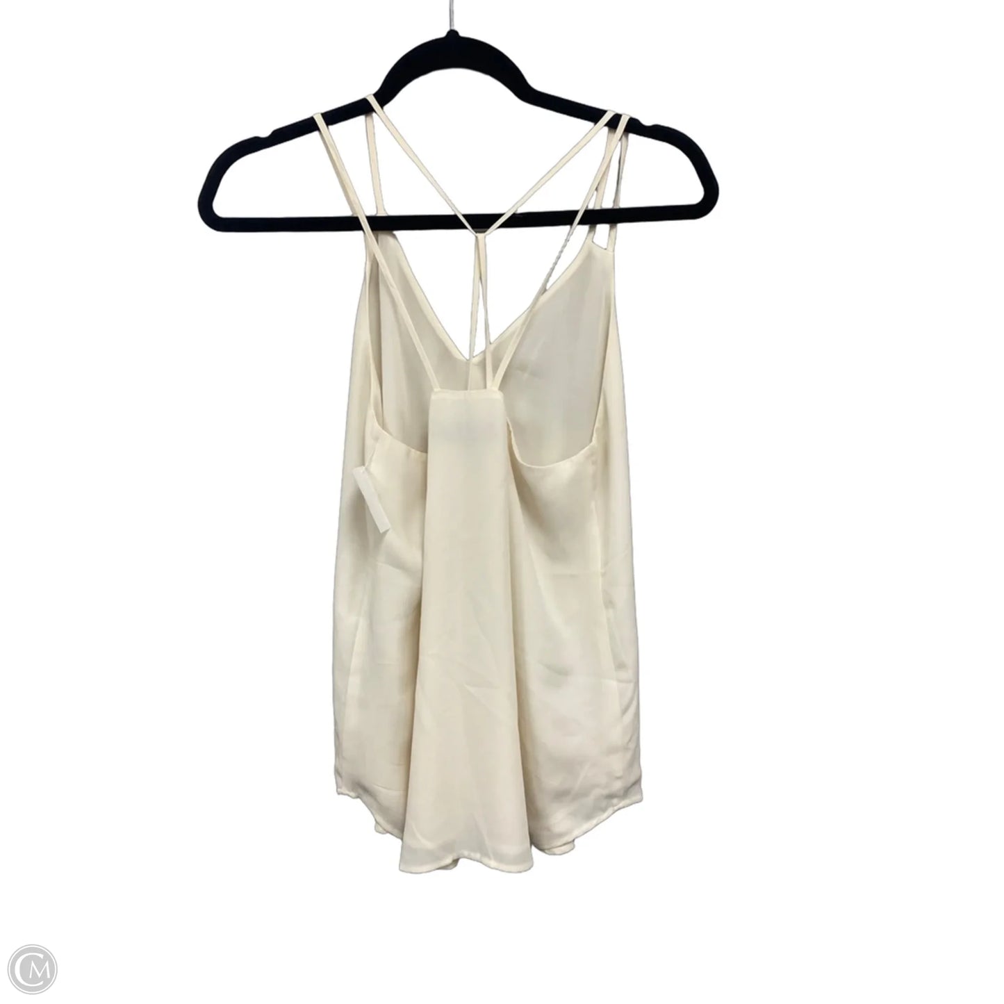 Blouse Sleeveless By Loft In Cream, Size: Xs