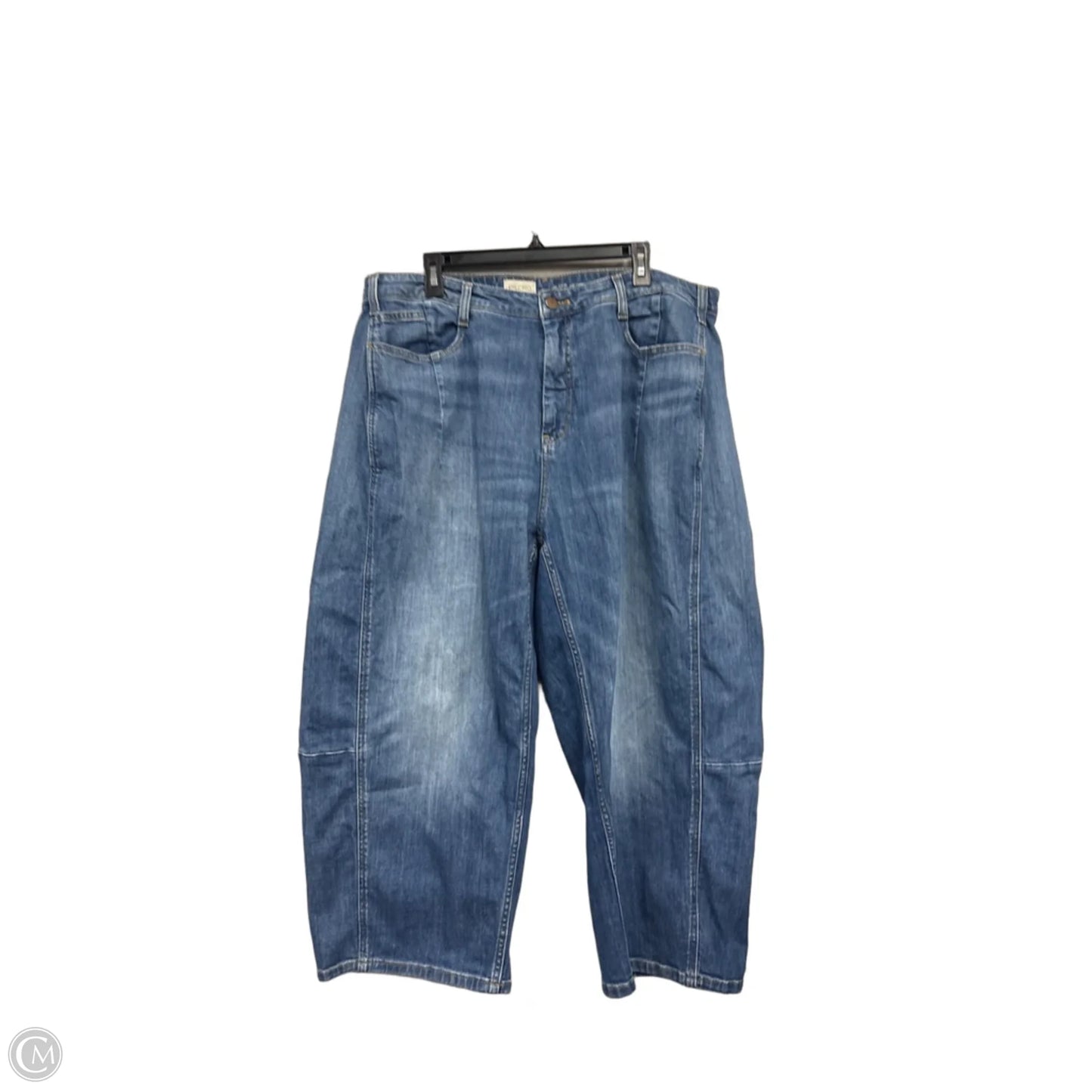 Jeans Wide Leg By Pilcro In Blue Denim, Size: 18
