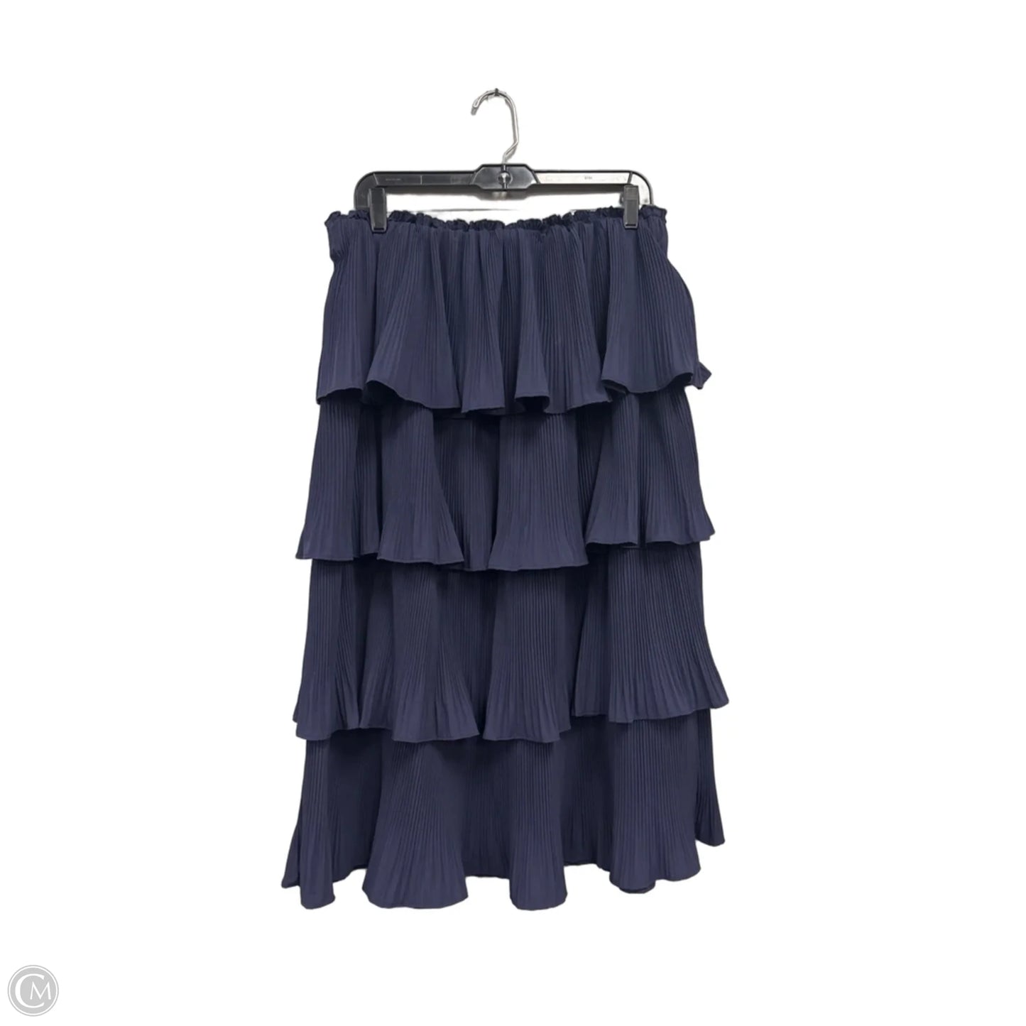 Skirt Midi By Mare Mare In Navy, Size: 1x