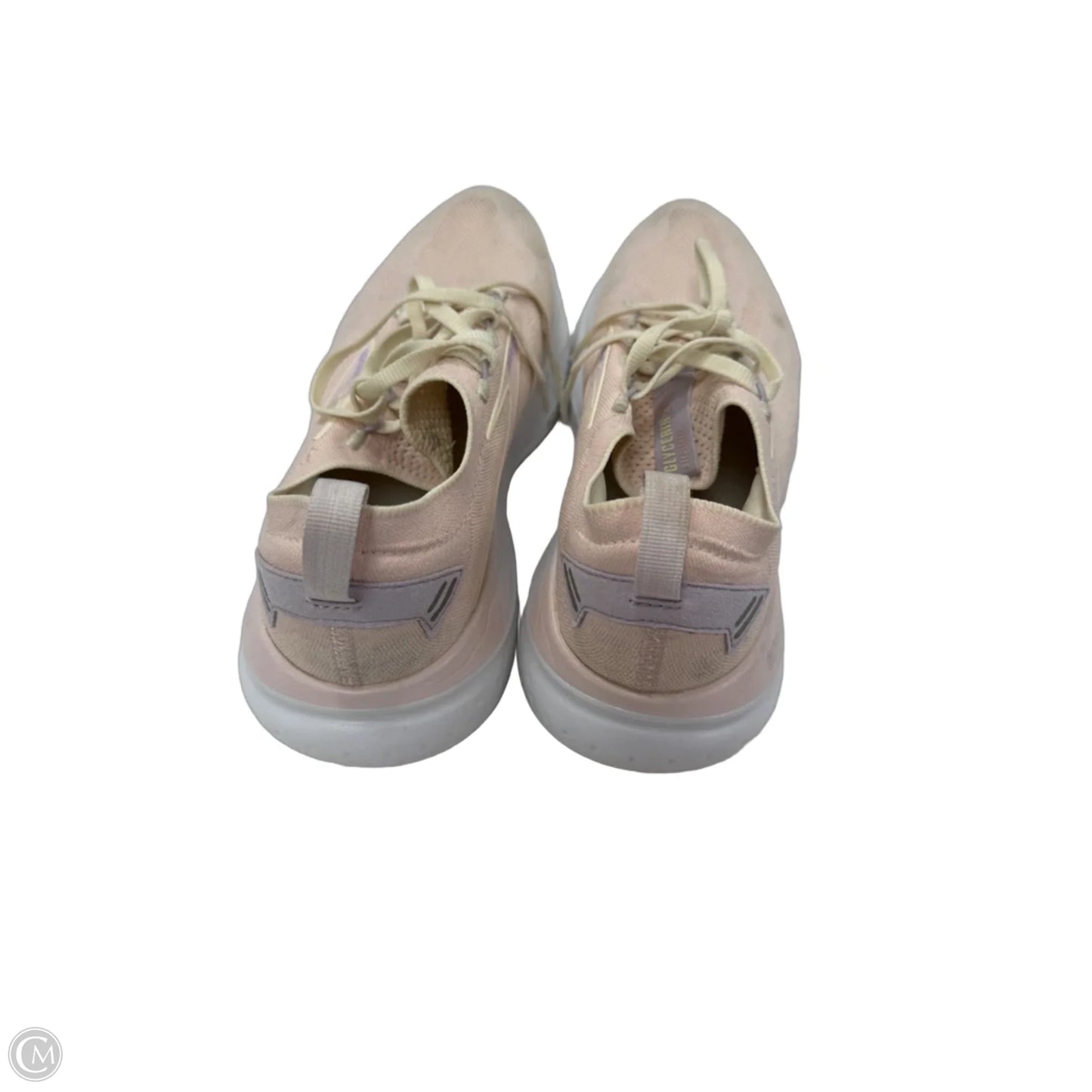 Shoes Athletic By Brooks In Pink & White, Size: 9