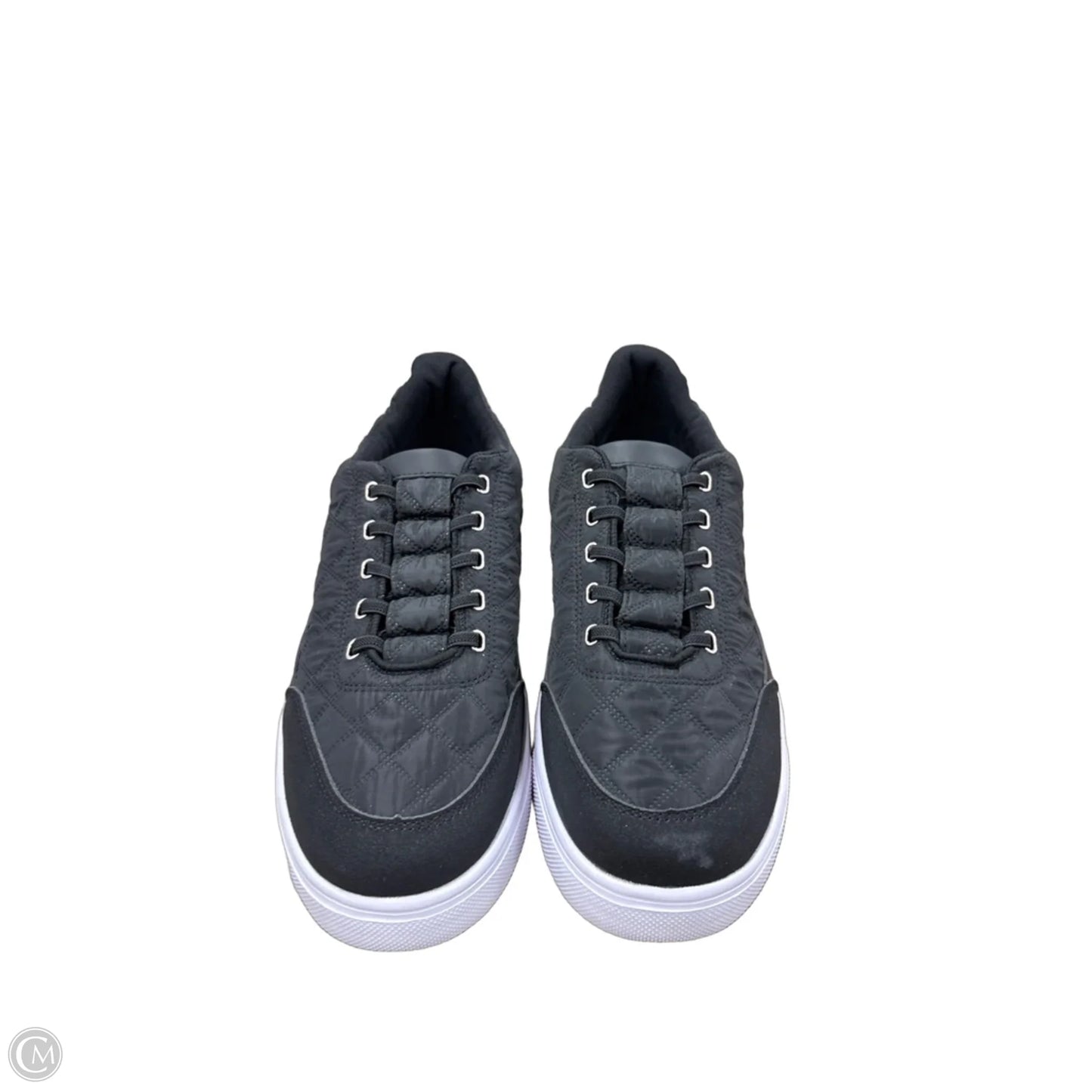 Shoes Sneakers By Clothes Mentor In Black & White, Size: 10.5