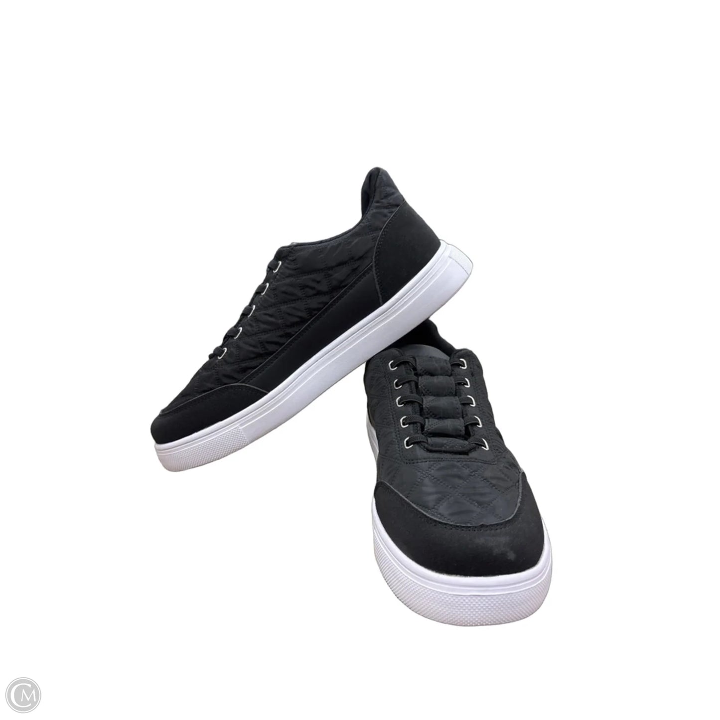 Shoes Sneakers By Clothes Mentor In Black & White, Size: 10.5