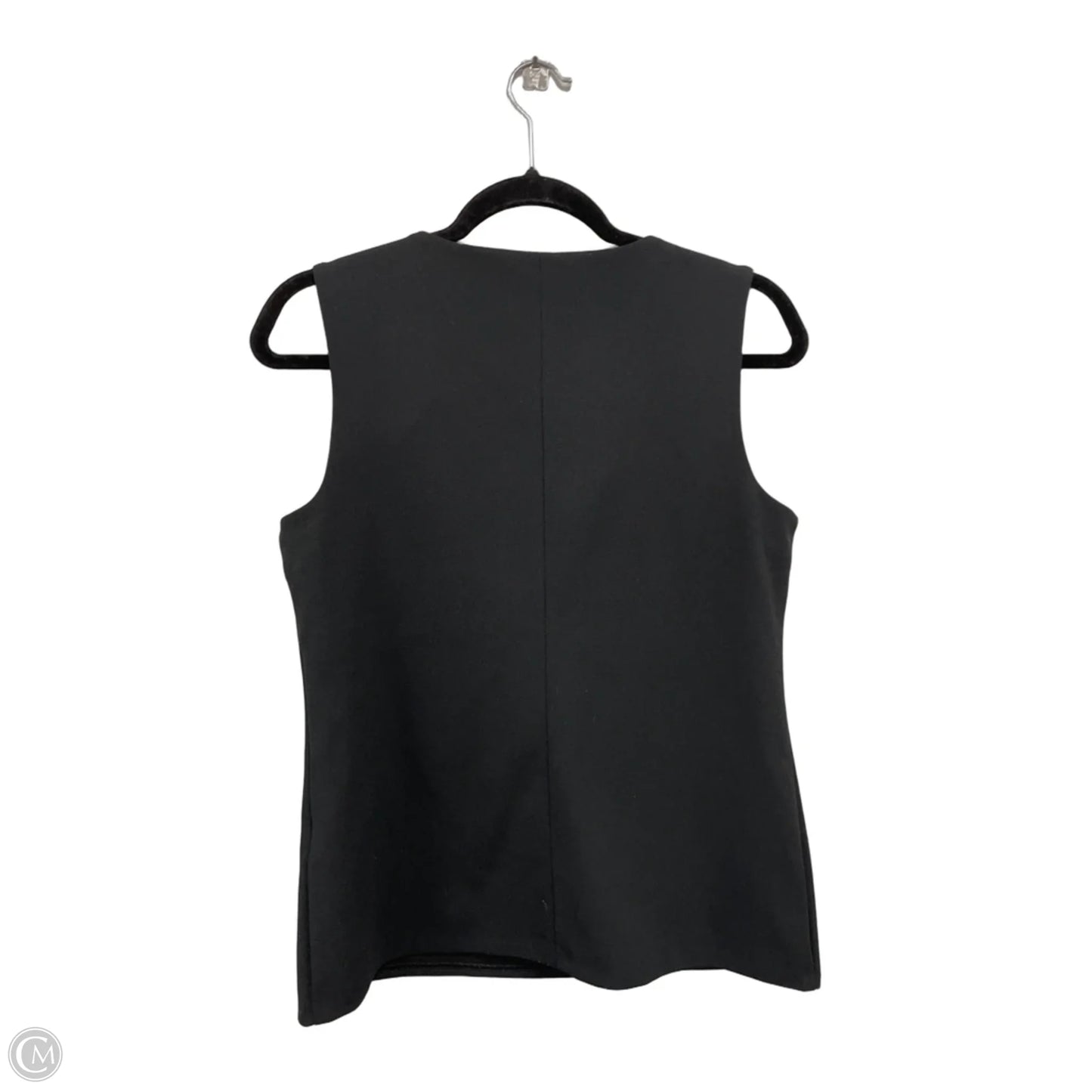 Blouse Sleeveless By Banana Republic In Black, Size: S