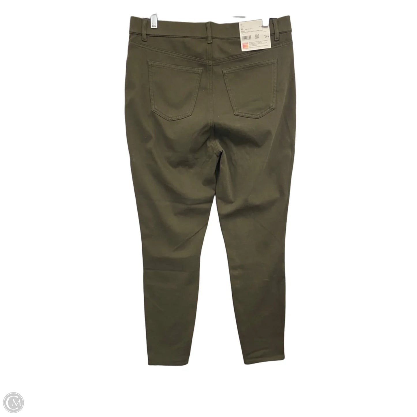 Pants Leggings By Uniqlo In Green, Size: Xl