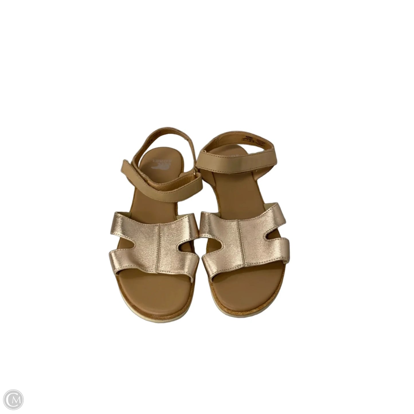 Sandals Flats By Sorel In Copper, Size: 9
