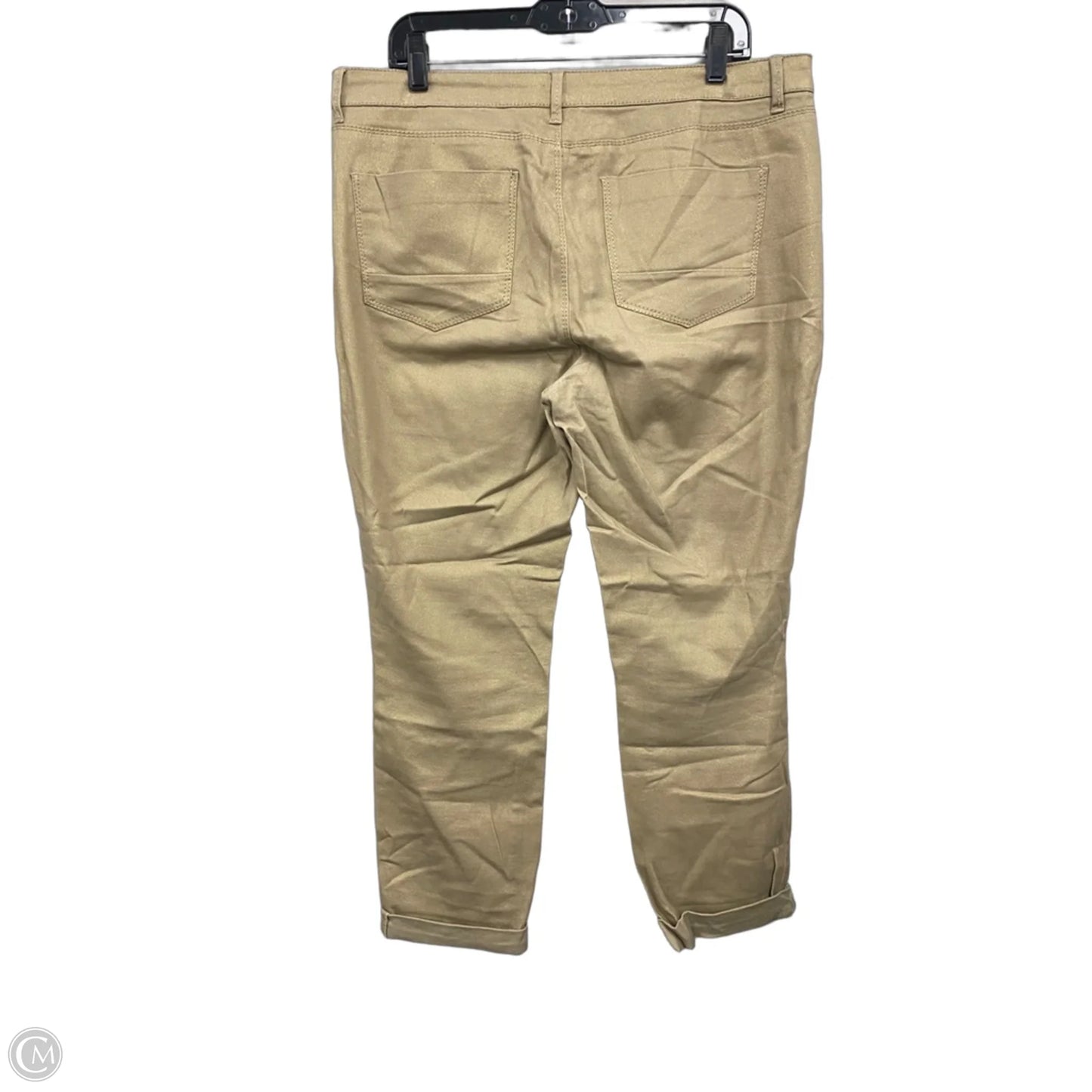Pants Other By Clothes Mentor In Gold, Size: 12