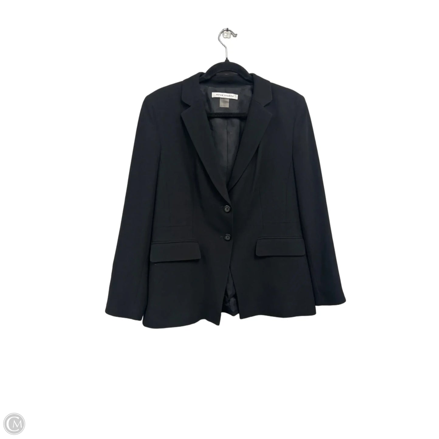 Blazer By Peter Nygard In Black, Size: 12