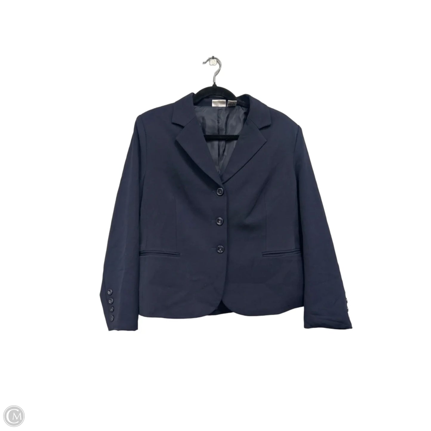Blazer By Kim Rogers In Navy, Size: 10p