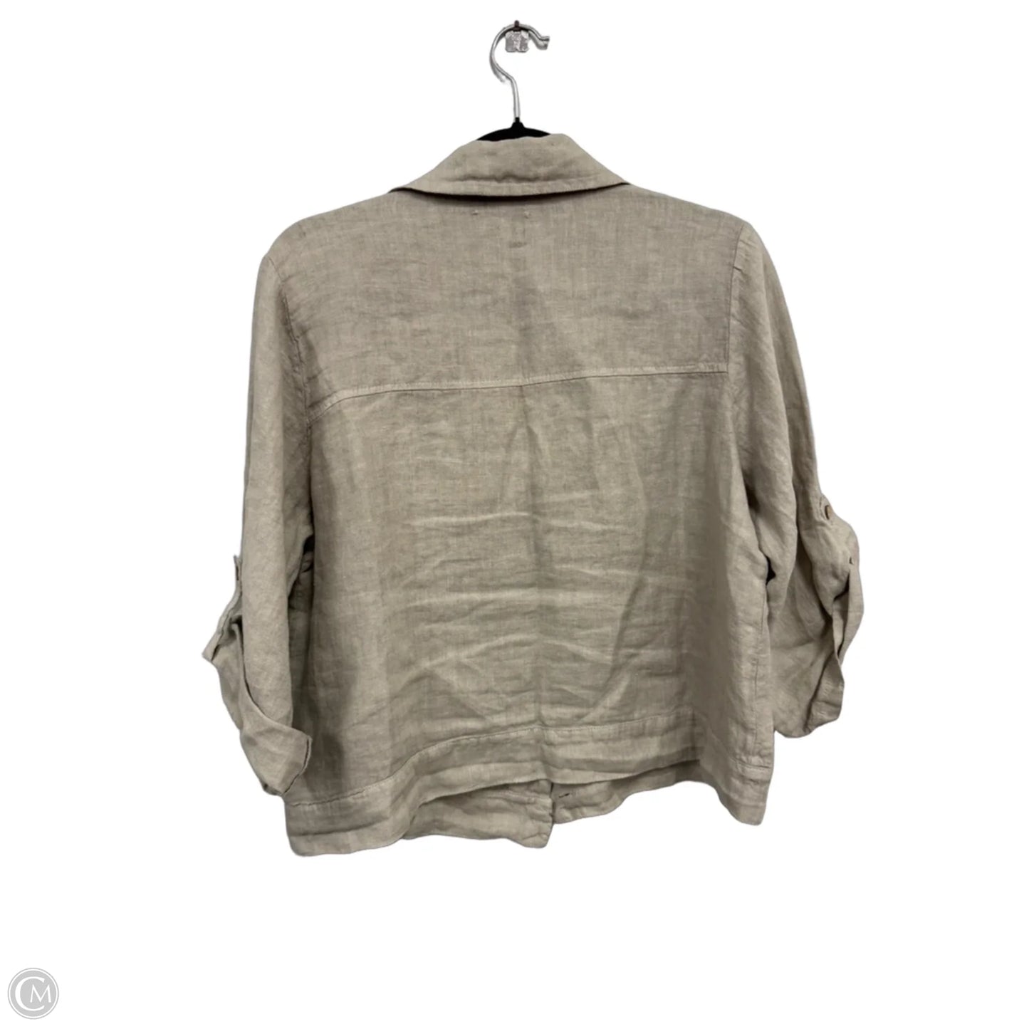 Top 3/4 Sleeve By Clothes Mentor In Taupe, Size: S