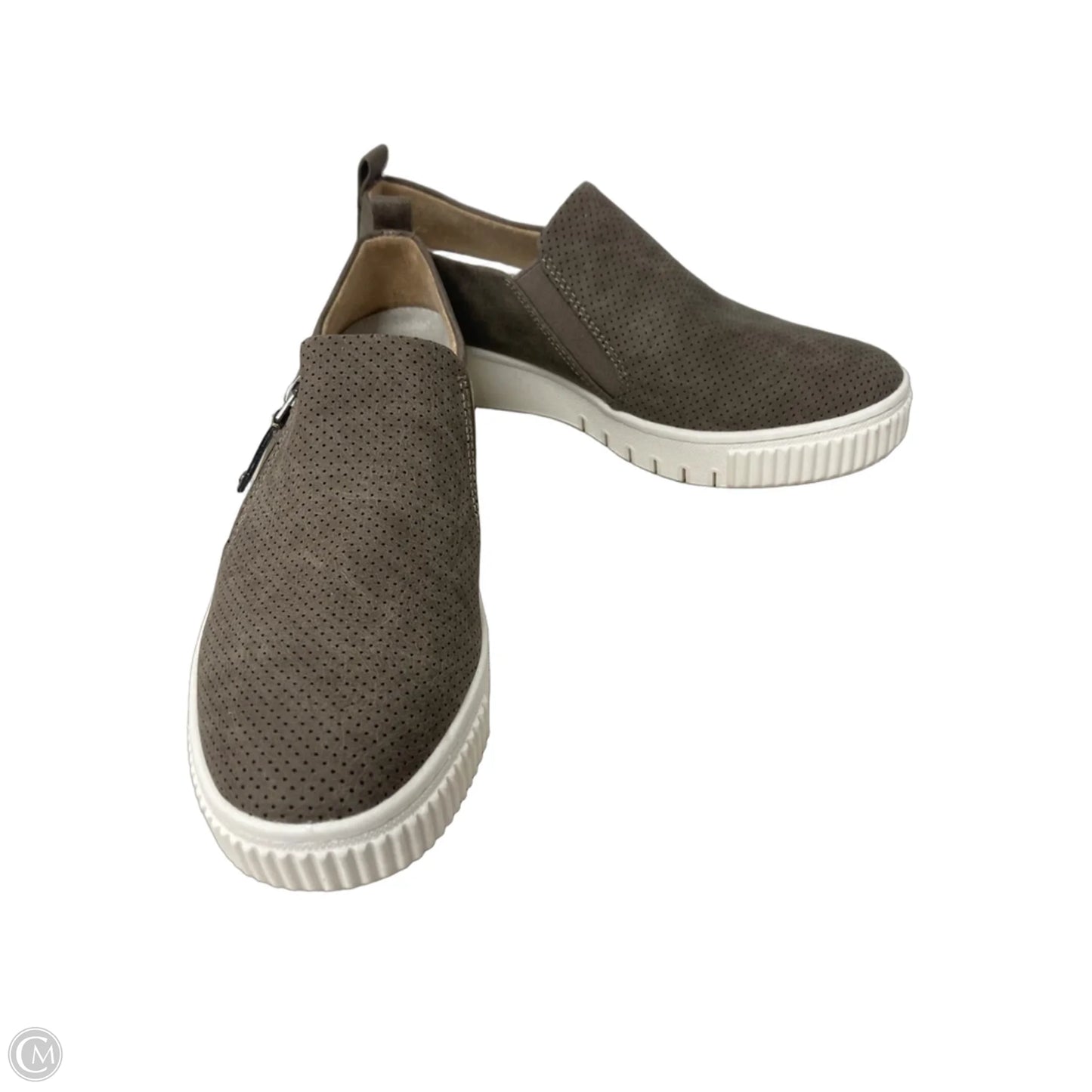 Shoes Sneakers By Vionic In Taupe, Size: 6.5