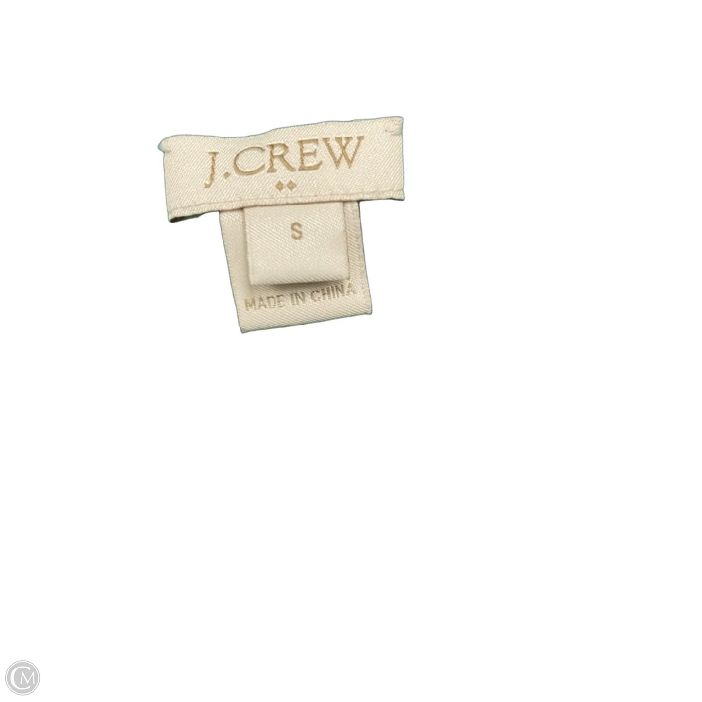 Blouse Long Sleeve By J. Crew In Green, Size: S