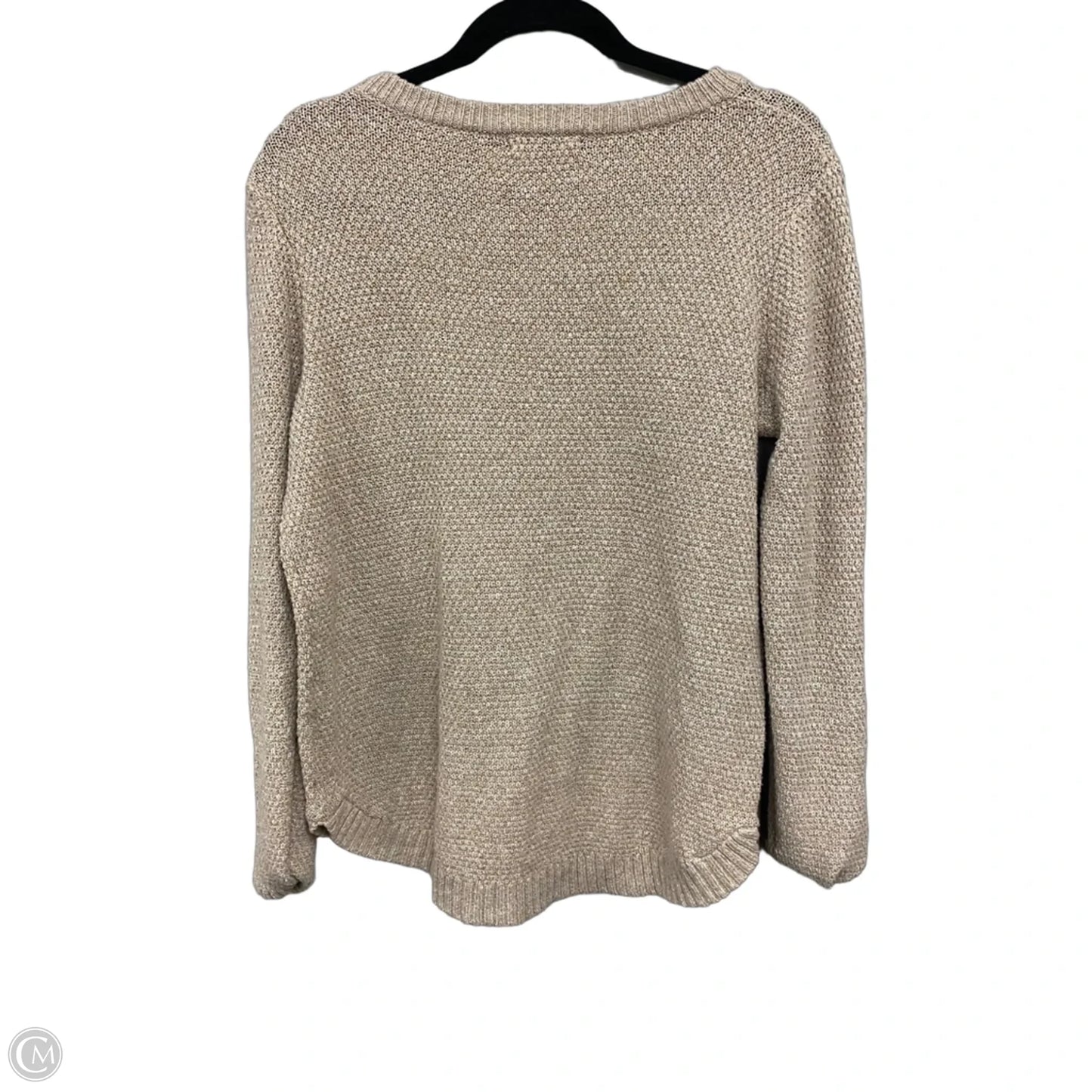 Sweater By Pink Clover In Tan, Size: L