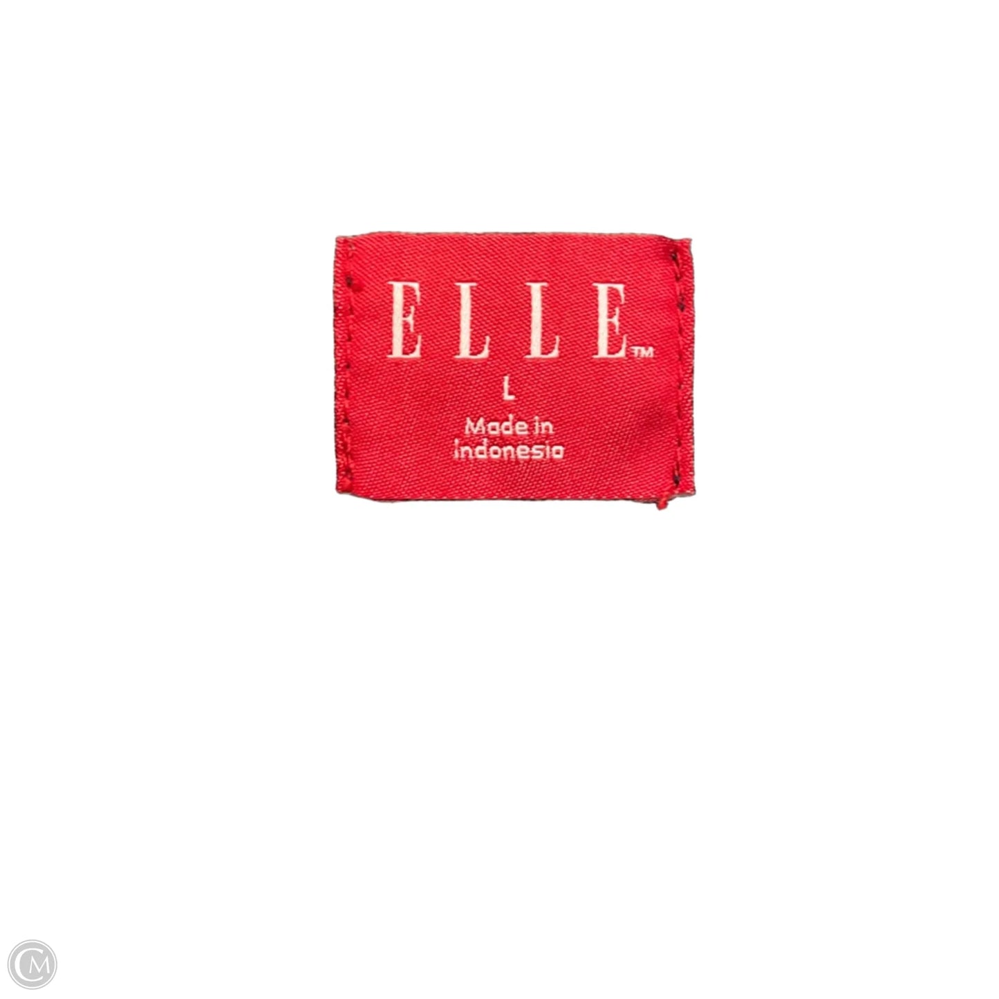 Jacket Denim By Elle In Blue Denim, Size: L
