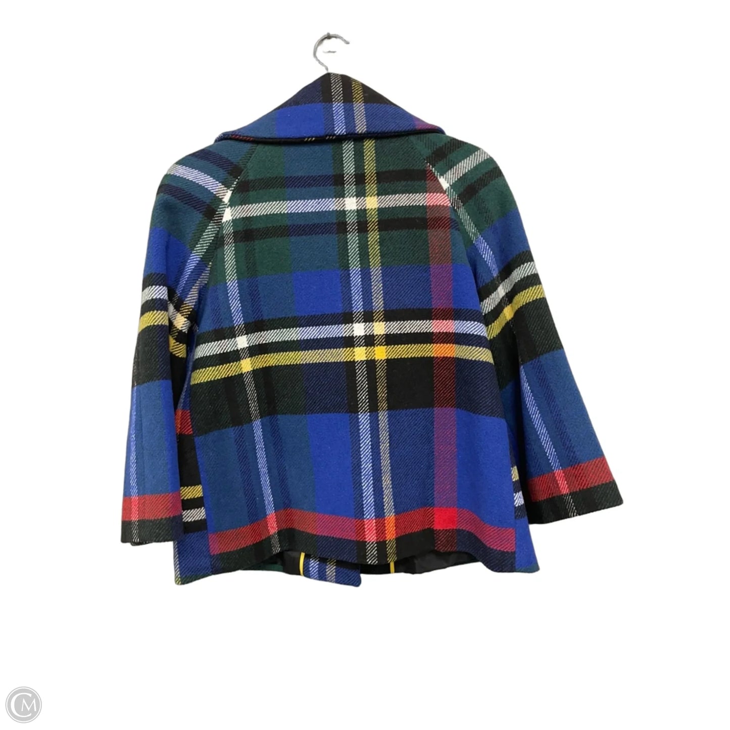 Coat Other By For Cynthia In Blue & Yellow, Size: Mp