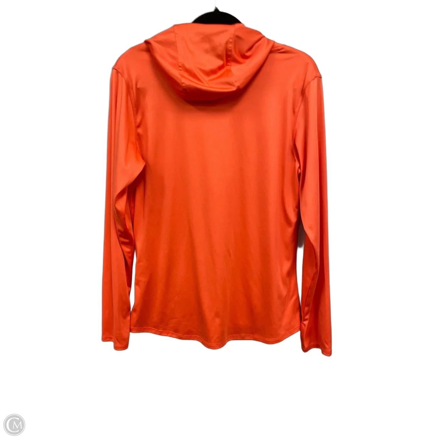 Athletic Top Long Sleeve Hoodie By The American Outdoorsman In Orange, Size: L