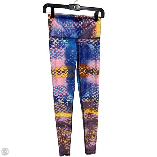 Athletic Leggings By Clothes Mentor In Blue & Pink, Size: Xs