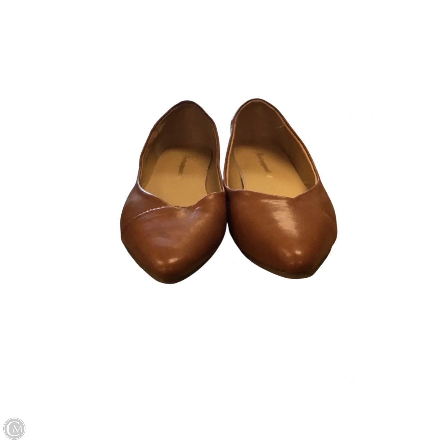 Shoes Flats By Clothes Mentor In Brown, Size: 8