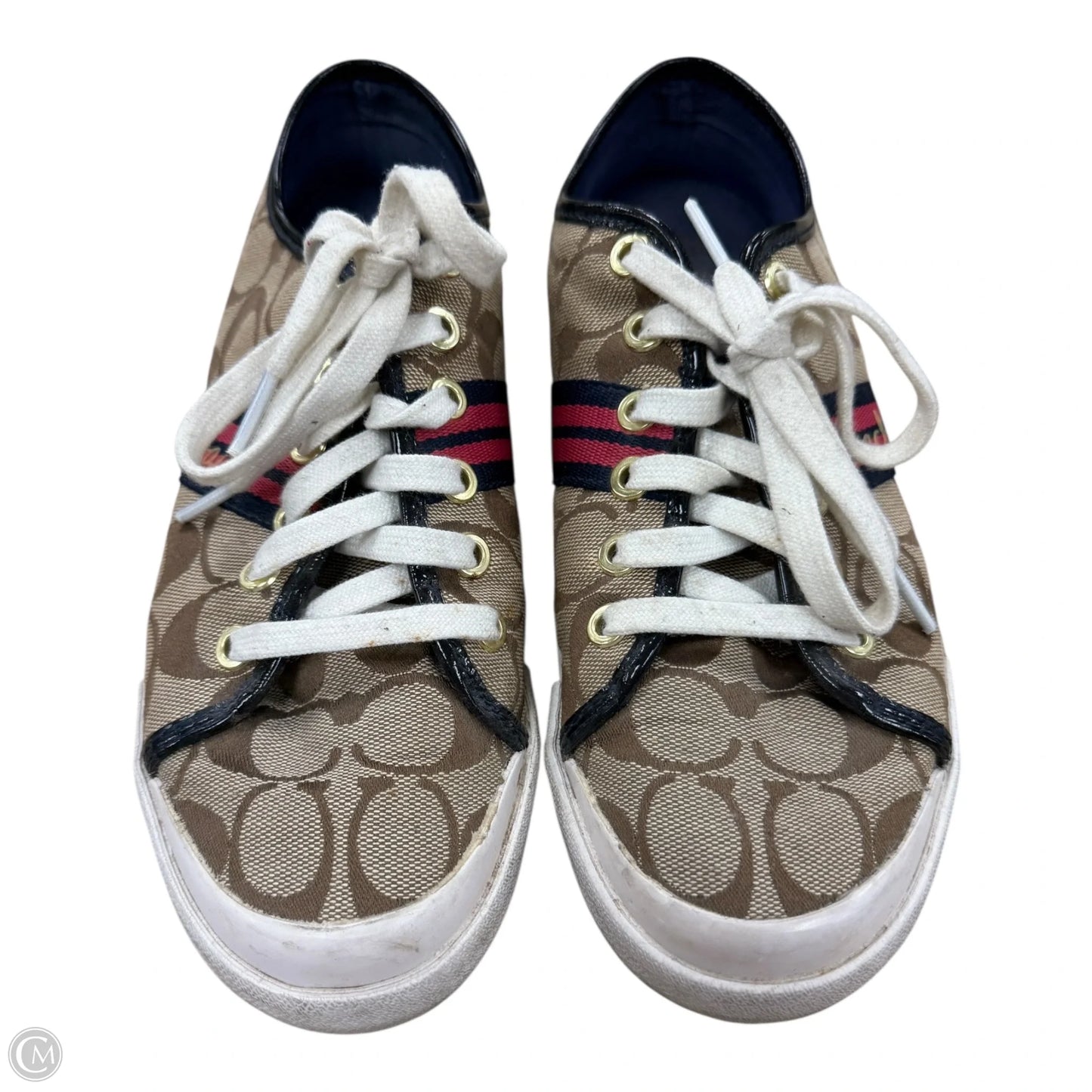 Shoes Designer By Coach In Brown, Size: 8