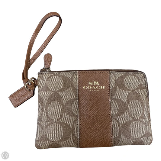 Wristlet Designer By Coach, Size: Small