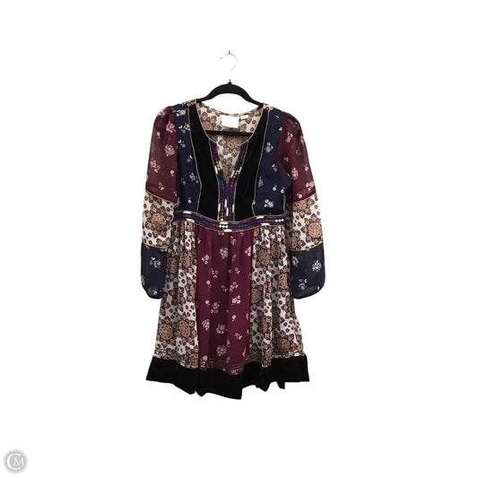 Dress Casual Short By Maeve In Floral Print, Size: S