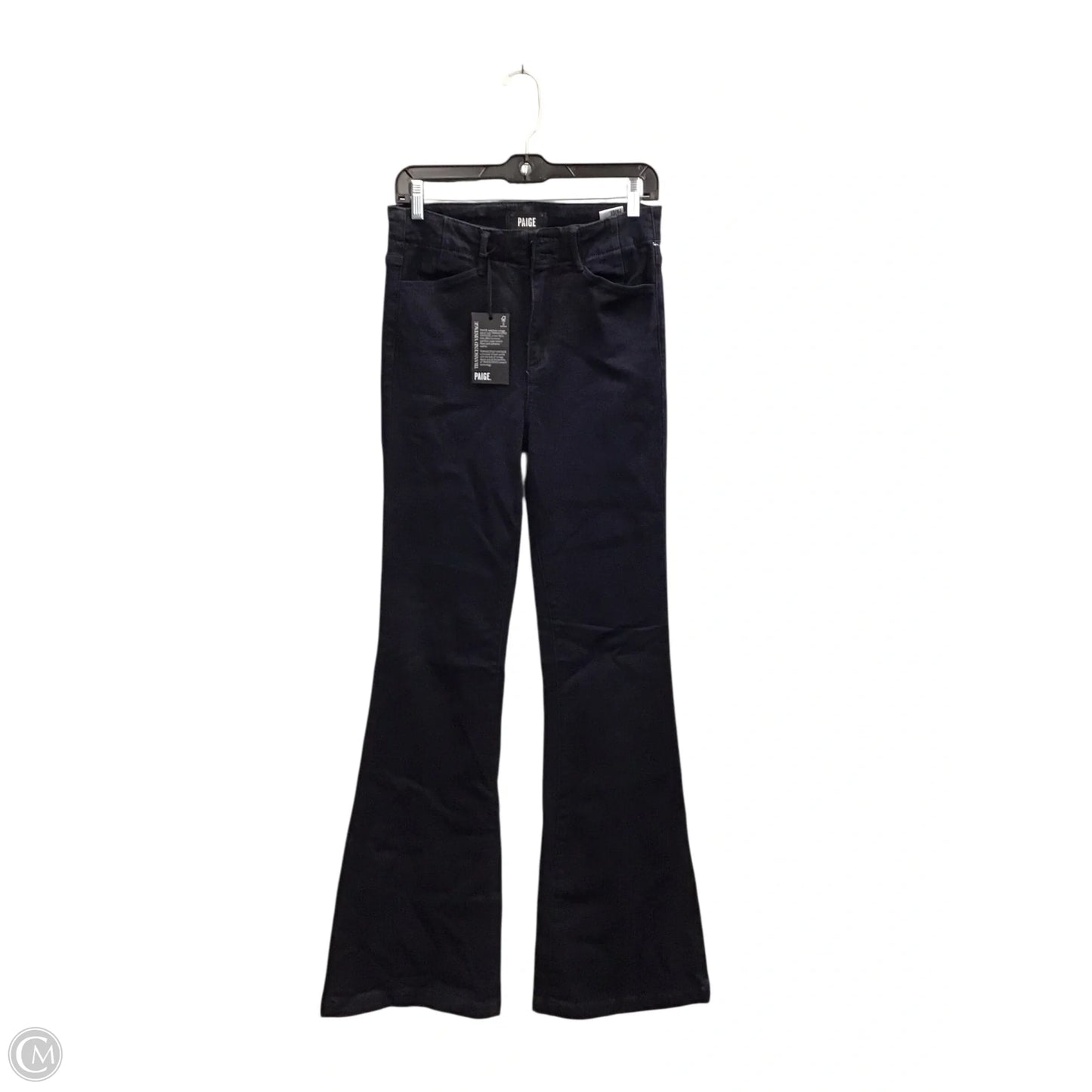 Jeans Flared By Paige In Blue, Size: 4