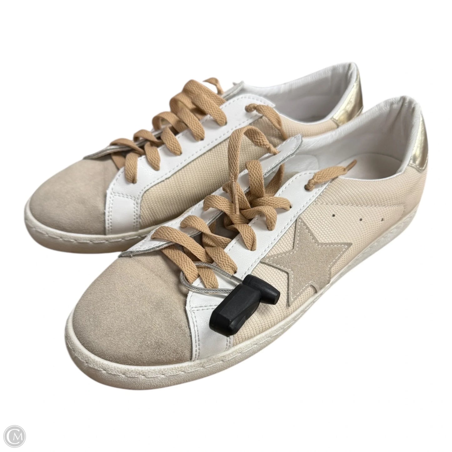 Shoes Sneakers By Vintage Havana In Tan & White, Size: 11