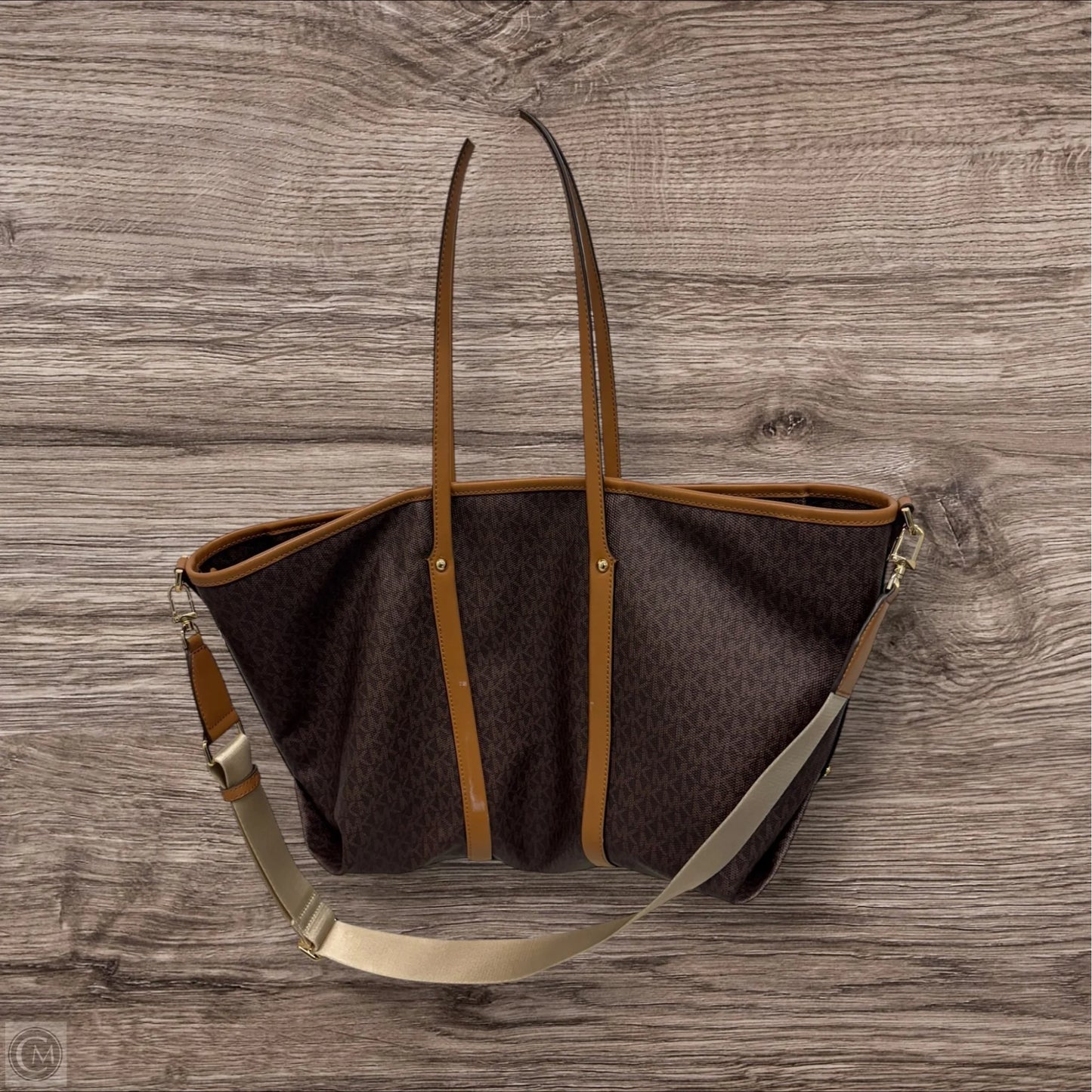 Tote Designer By Michael Kors, Size: Large